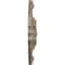 Ekena Millwork Hamilton Ceiling Medallion (Fits Canopies up to 3 3/4"), 17 3/8"OD x 1 3/4"P, Gobi Desert Crackle CM17HAGDC - alternate 2